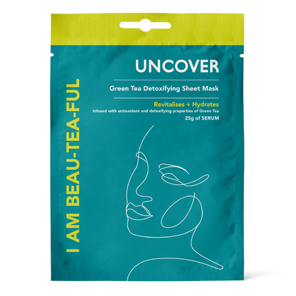 Green Tea Detoxifying Sheet Mask (3pcs)