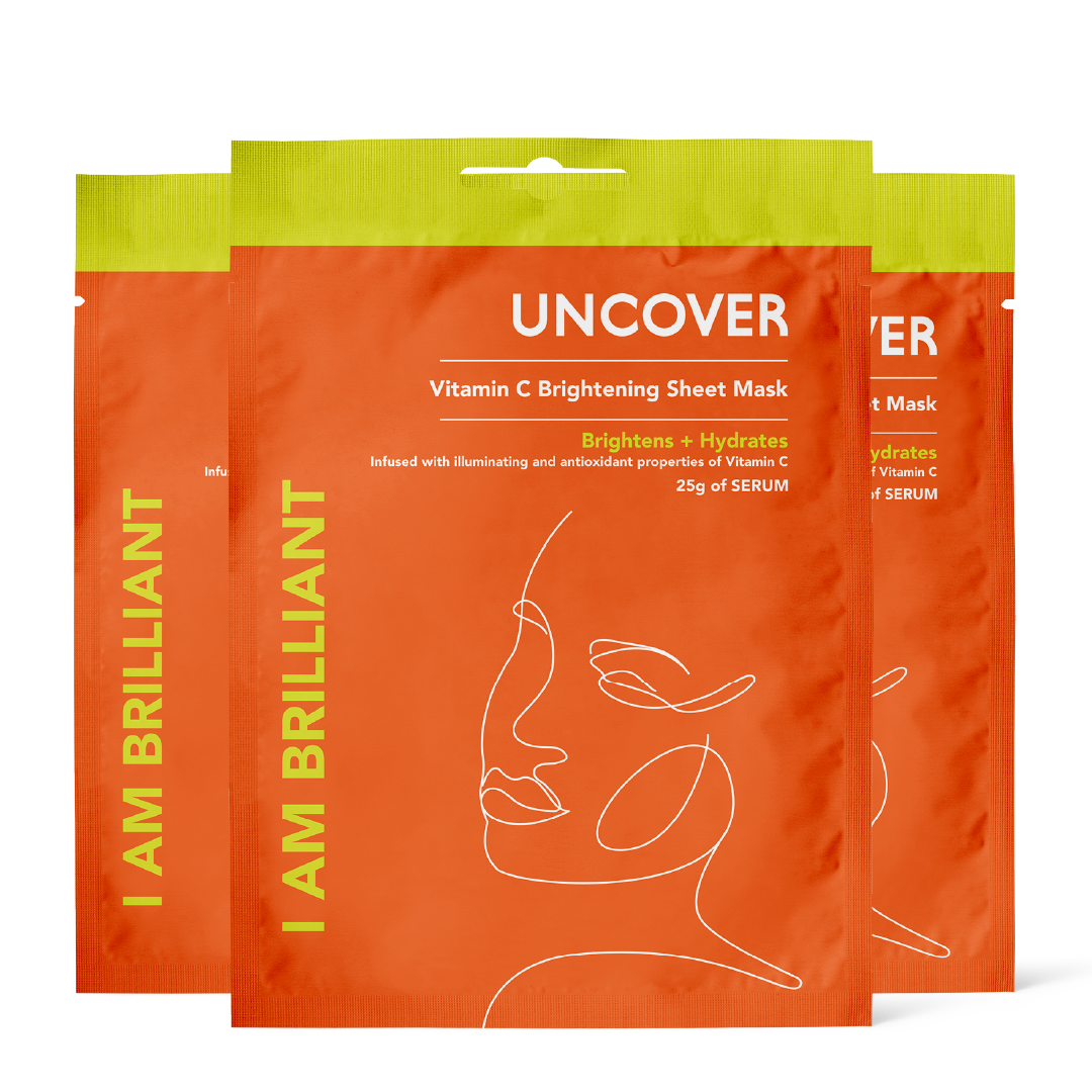 Vitamin C Brightening Sheet Mask (3pcs)