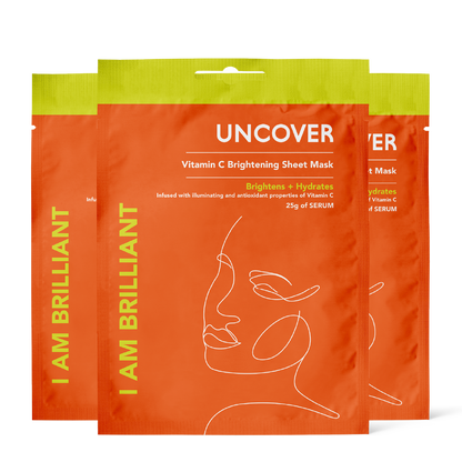 Vitamin C Brightening Sheet Mask (3pcs)